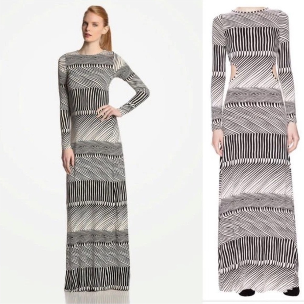 Rachel Pally Brentwood Maxi Dress - Sz XS 'Black Ripple' Gorgeous & NWT